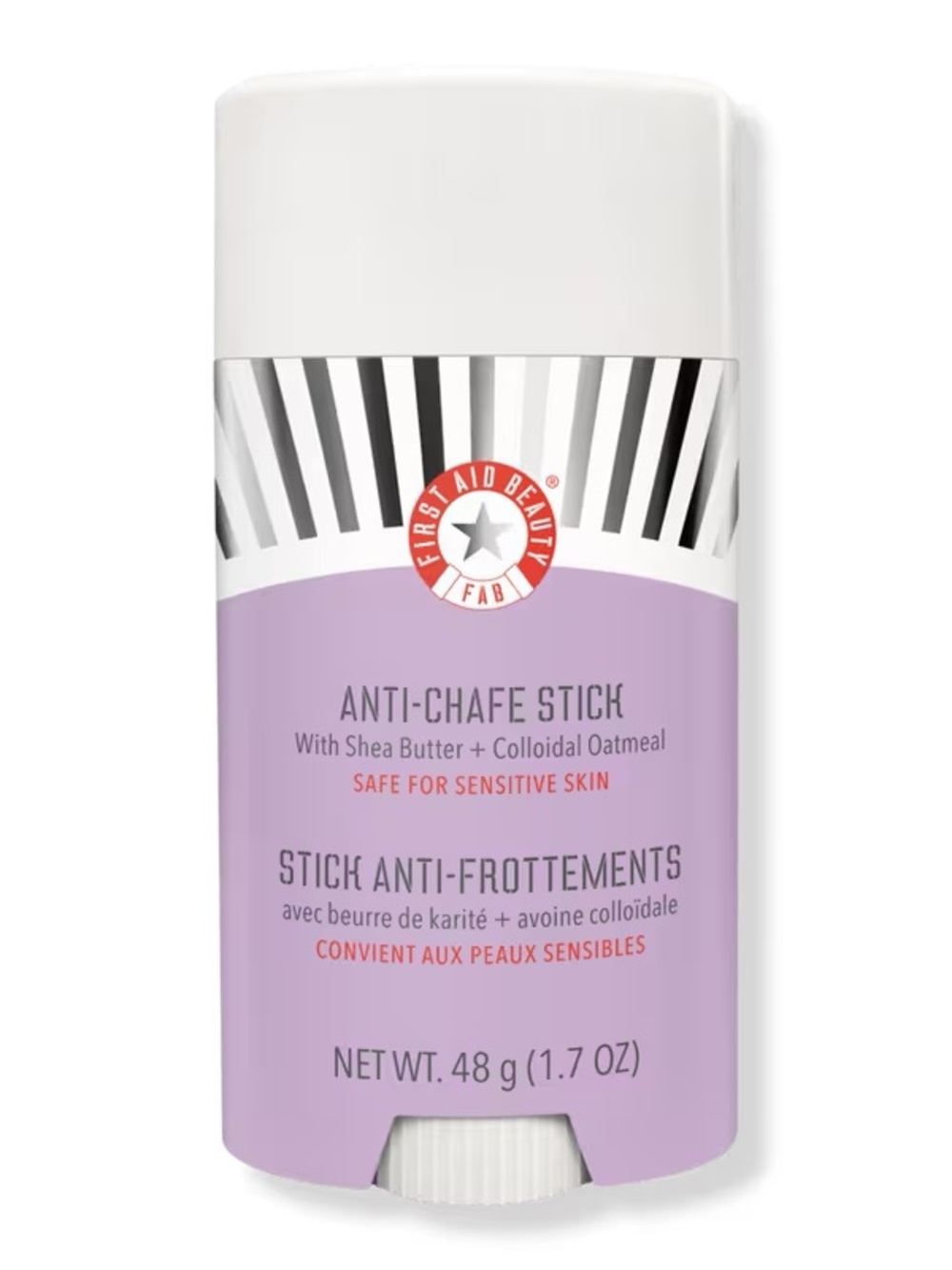NEW First Aid Beauty Anti Chafe Stick with Shea Butter Colloidal Oatmeal